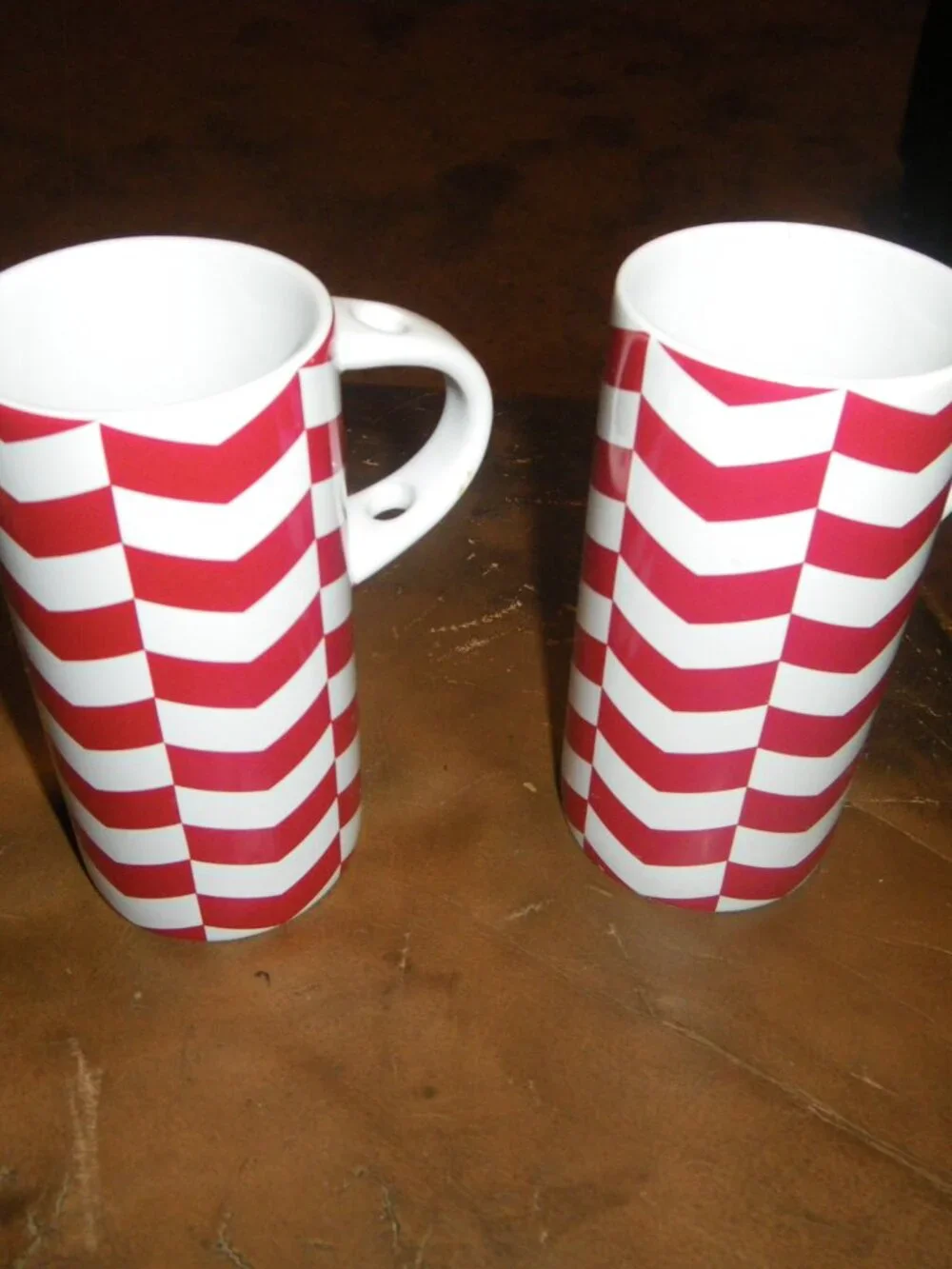 Starbucks mugs are